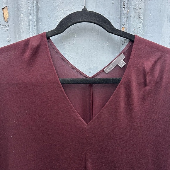 Vince Oxblood light knit long sleeve, size M - Picture 5 of 9